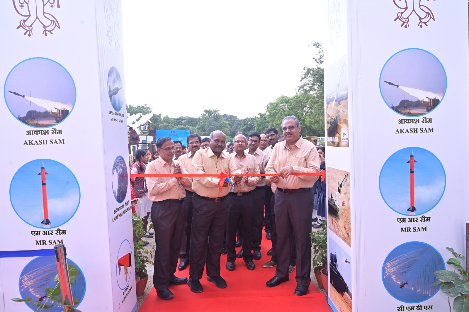 बी डी एल में रक्षा उत्पाद प्रदर्शनी आयोजित