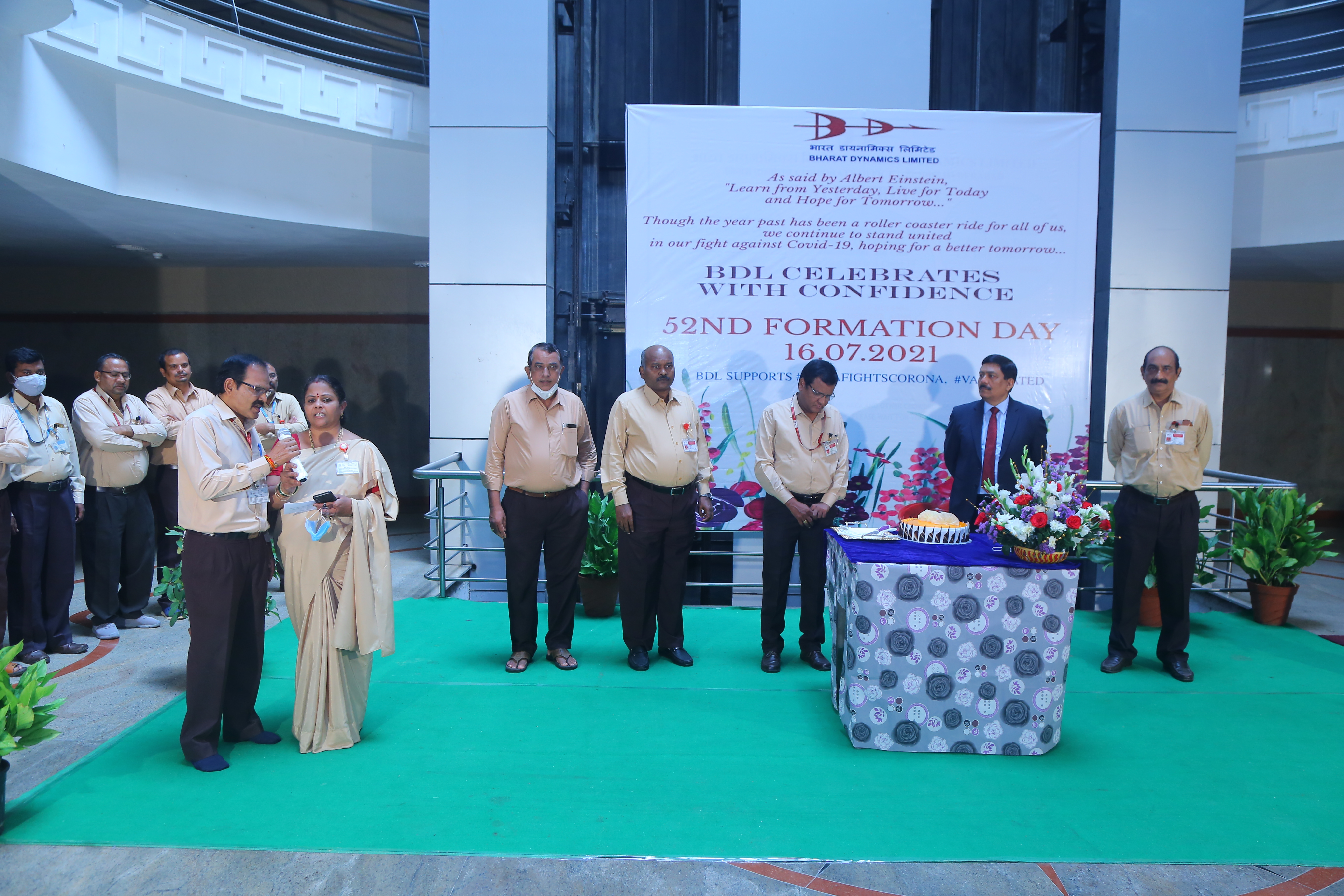 बीडीएल मना रहा है अपना 52वाँ स्थापना दिवस