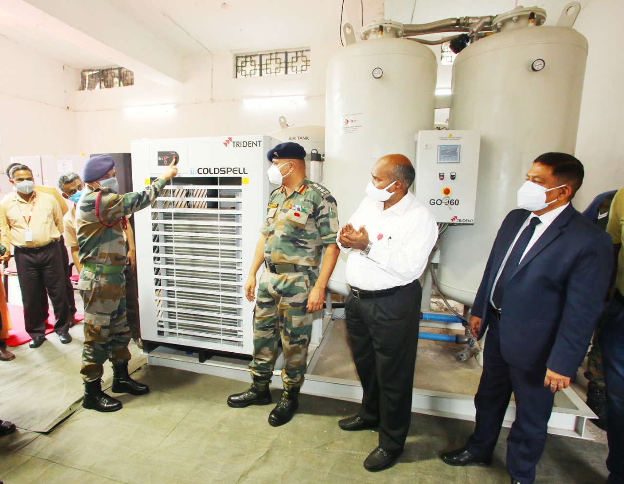 सिकंदराबाद में करोना से लड़ने के लिए बीडीएल और भारतीय थल सेना ने हाथ मिलाया।