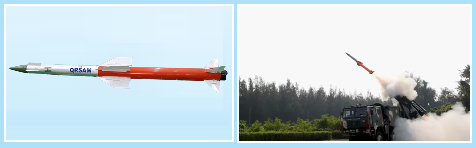 Quick Reaction Surface - To - Air Missile (QRSAM)