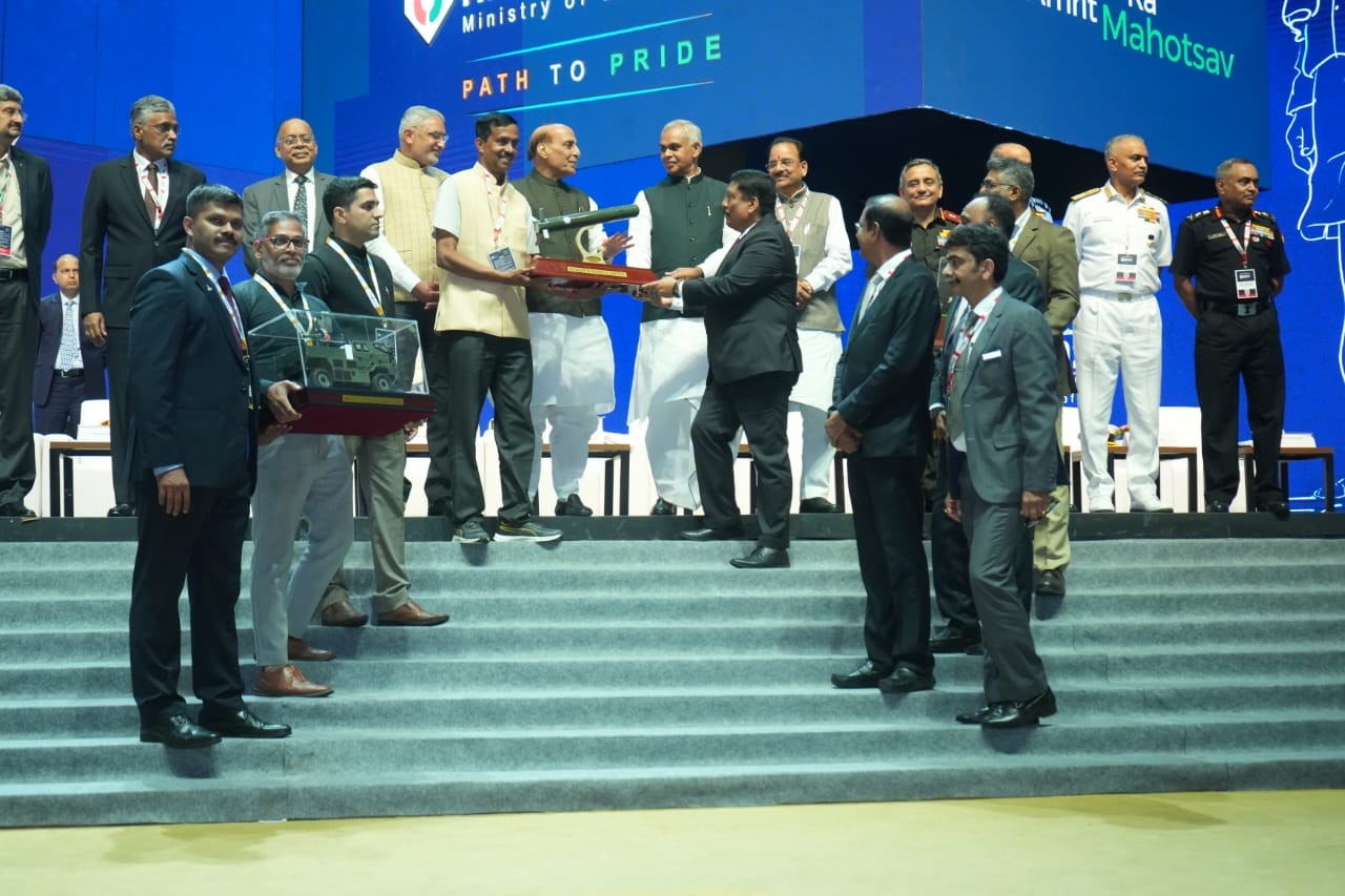 Defexpo-2022 में नए उत्पादों को लॉच किया।