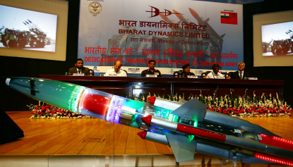 बीडीएल ने "आकाश" को भारतीय सेना को समर्पित किया