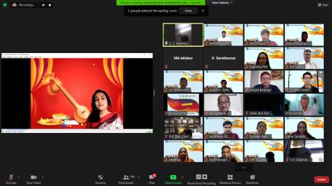 Report on Virtual Alumni Meet 2021, “वारिSmriti’21: सफलता की परम्परा”