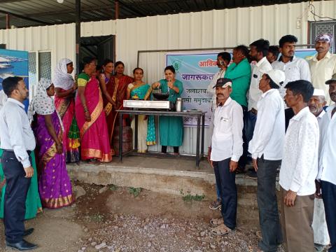 Demonstration of value added fish product