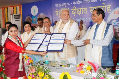 XV Convocation News Published by PIB.