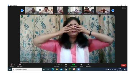 image of Celebration of 7th International Day of Yoga 21st June 2021 image 9