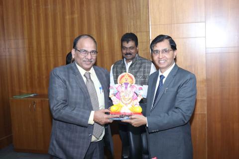 डीडीजी (कृषि शिक्षा) एवं राष्ट्रीय निदेशक (एनएएचईपी) डॉ. आर. सी. अग्रवाल ने आईसीएआर-सीआईएफई का दौरा किया की छवि 1