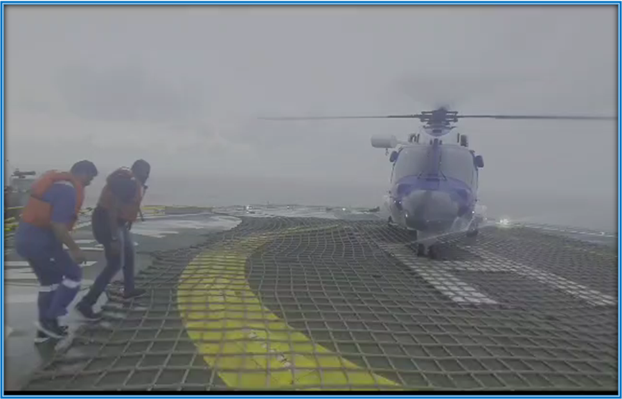 Image of ICG Efforts during Cyclonic Storm Biparjoy