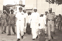 Image of Hon'ble Prime Minister of India, Shri Morarji Desai arriving for the Inaugural function on August 19, 1978