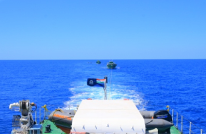 Image of Towing Assistance to Distressed IFBs Vaazhivin Manna (IND-TN-15-MM-1816) and IFB Akash (IND-TN-15-MM-5661).