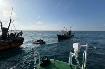 Image of Flooding Onboard Indian Fishing Boat Prem Sagar (IND-GJ-25-MM-1278).