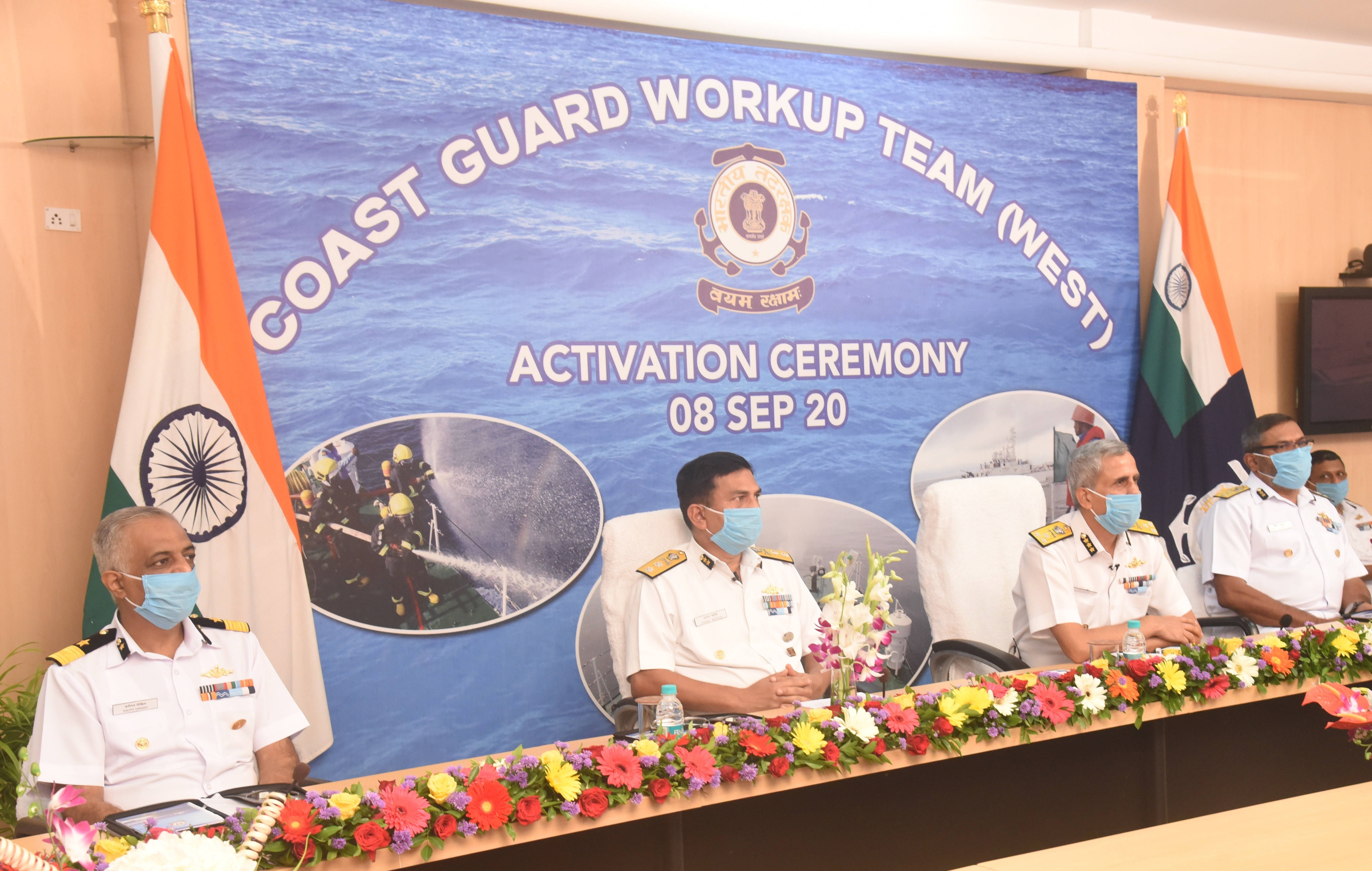 Image of Coast Guard Workup Team (West) Activation Ceremony