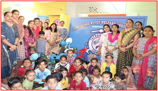 आंगनवाड़ी स्कूल में आउटरीच गतिविधि की छवि 1