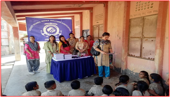 आंगनवाड़ी स्कूल में आउटरीच गतिविधि छवि 1