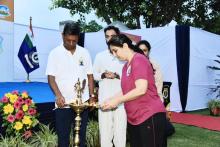 Image of International Yoga Day-23 Fervor by Indian Coast Guard 