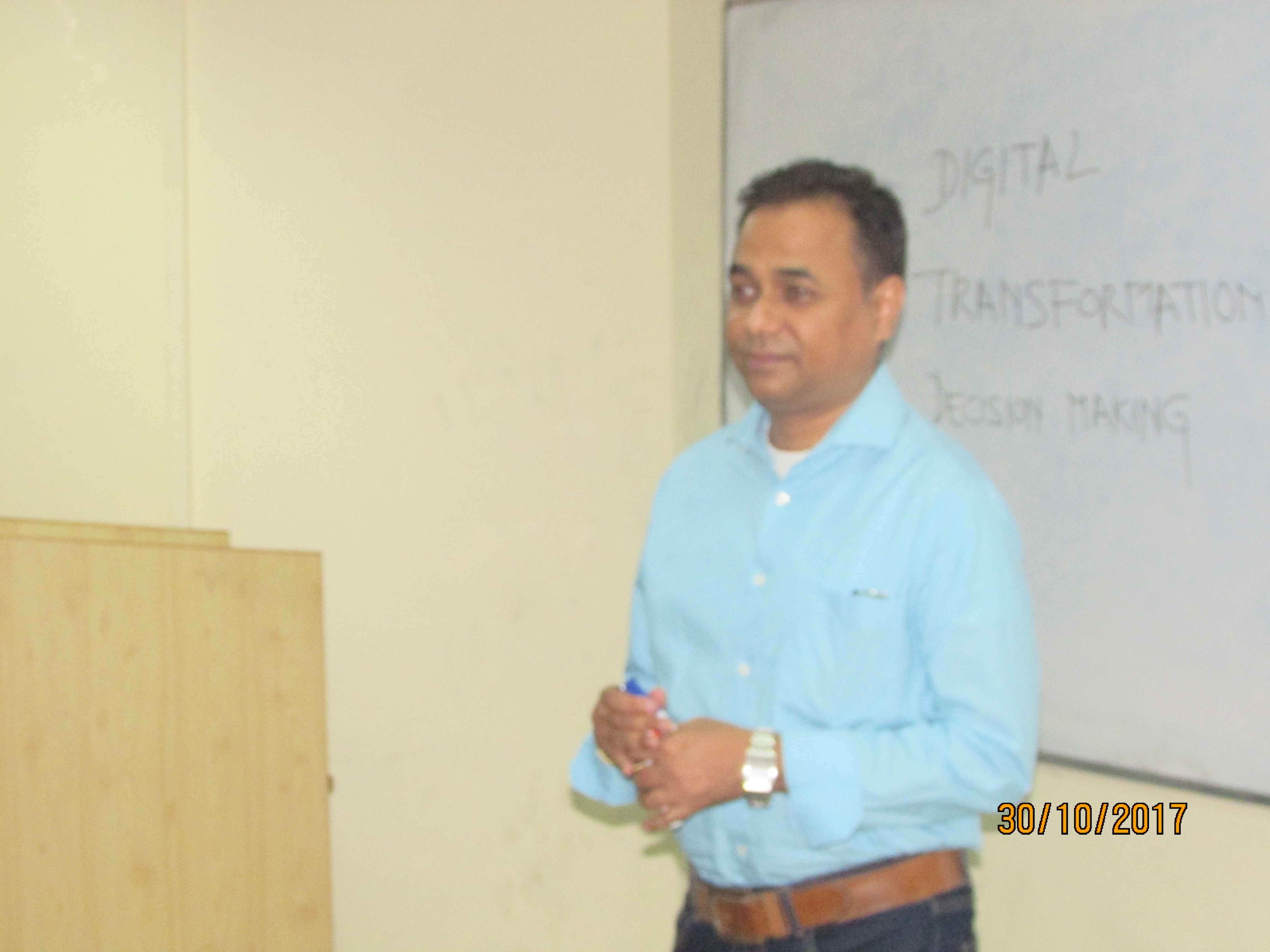 Image of A talk on Digital and IT Transformations into decision making.