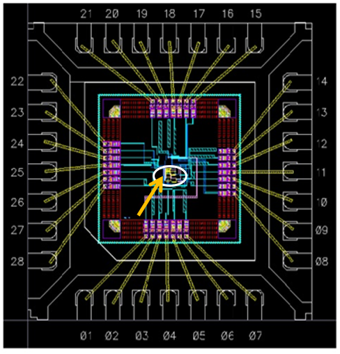 Binary Search ADC Chip