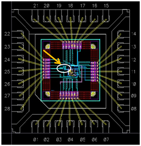 True Random Number Generator Chip