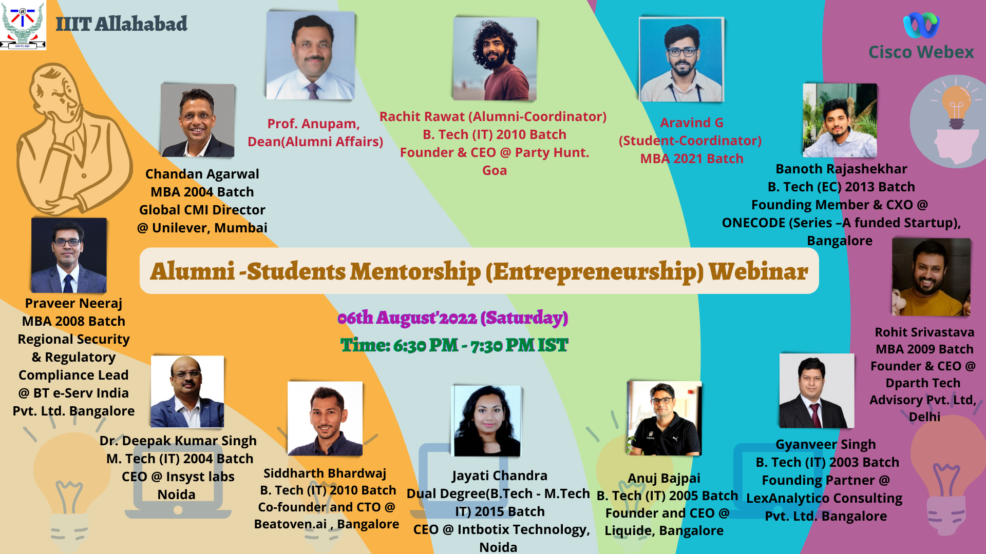 Alumni-Students Mentorship Webinar under the Track "Venturing in Entrepreneurship"