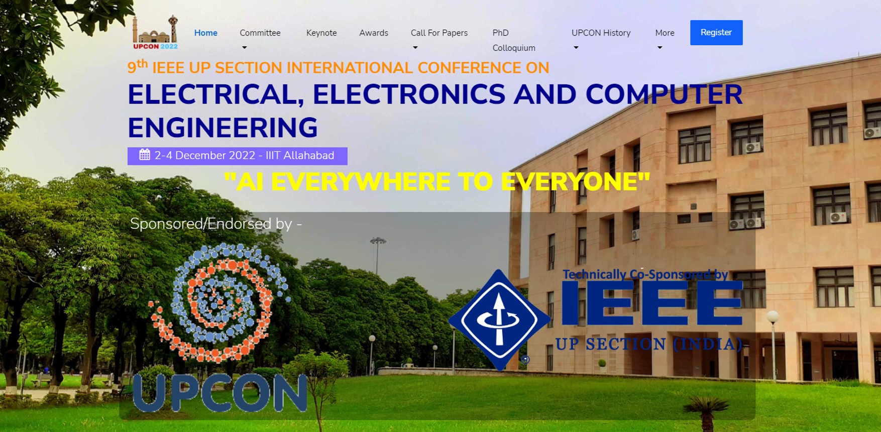 9th IEEE UP Section International Conference on Electrical, Electronics and Computer Engineering (UPCON-2022)