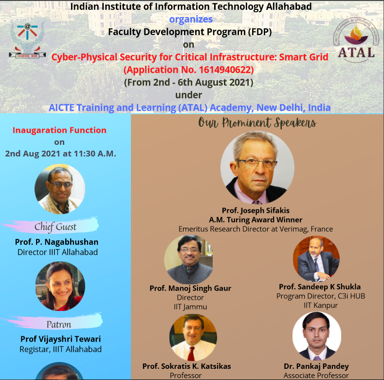 Indian Institute of Information Technology Allahabad organizes Faculty Development Program (FDP)