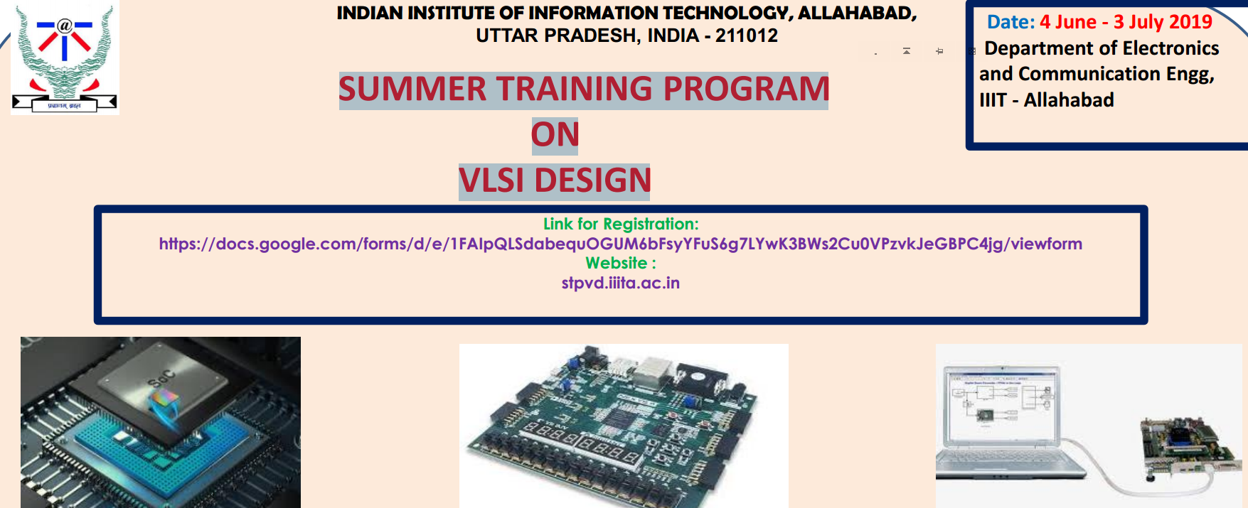 Summer Training Program On VLSI Design