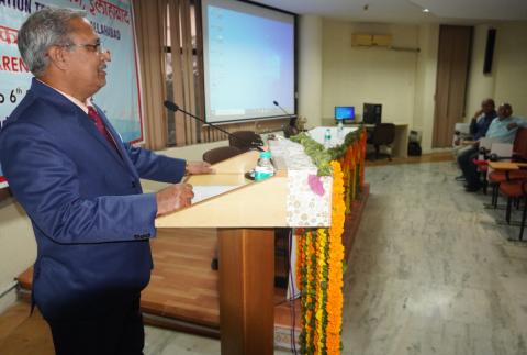 1 Nov. 2022 : Speaker Sh. Rakesh Mishra, Registrar, The High Court, Allahabad