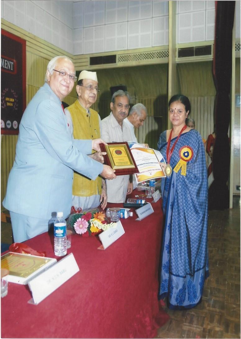 Congratulations Dr. Ratna Sanyal