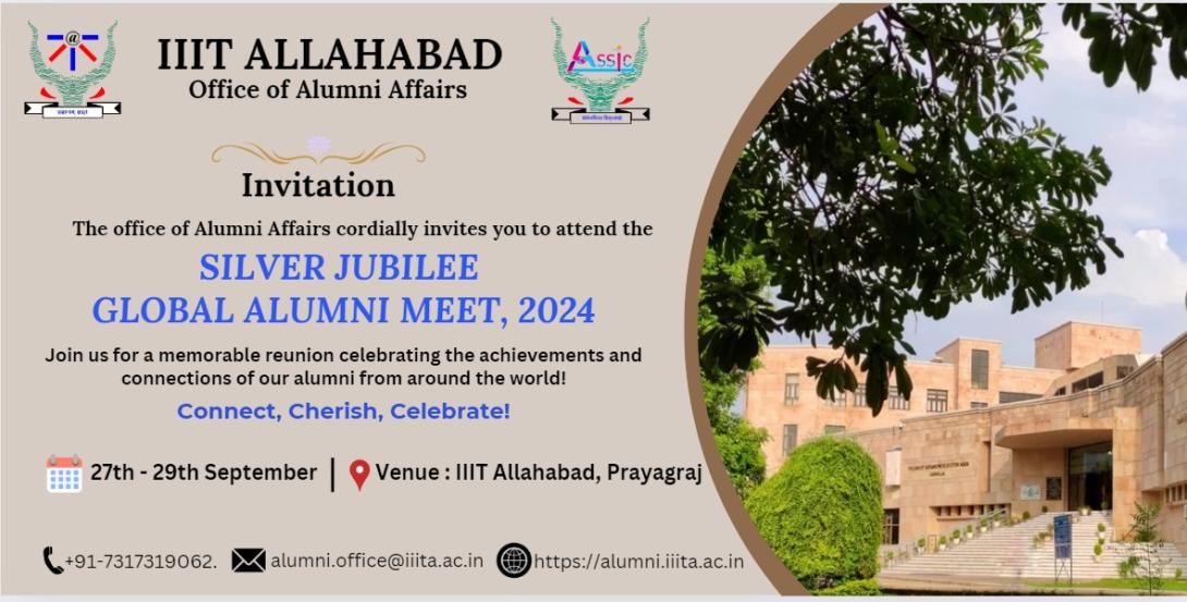 IIITA Silver Jubilee Global Alumni Meet 2024
