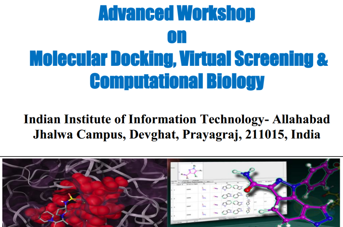 Self-financed Coursework : Advanced Workshop on Molecular Docking, Virtual Screening & Computational Biology