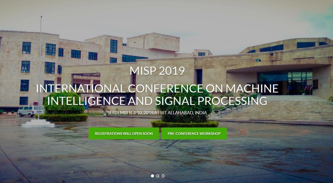 International Conference on Machine Intelligence and Signal Processing (MISP-2019)