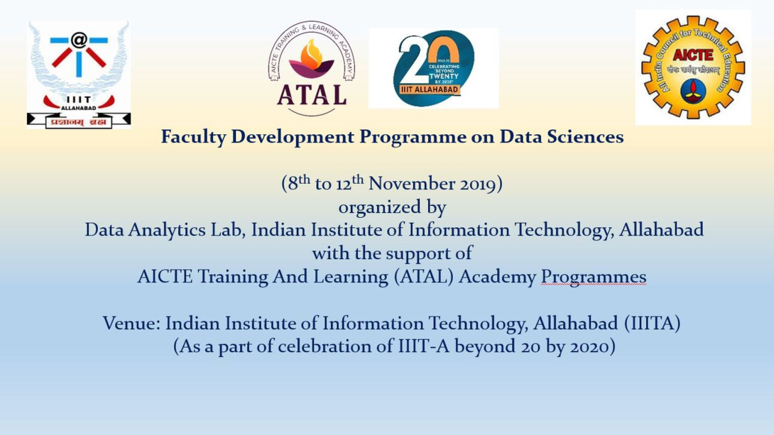 Faculty Development Programme on Data Science