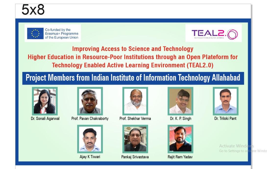 Teal 2.0 Dissimination Confrence