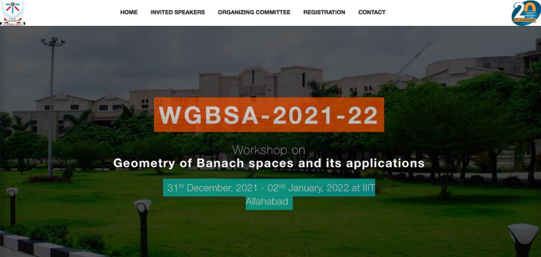 Workshop on Geometry of Banach Spaces and its Applications