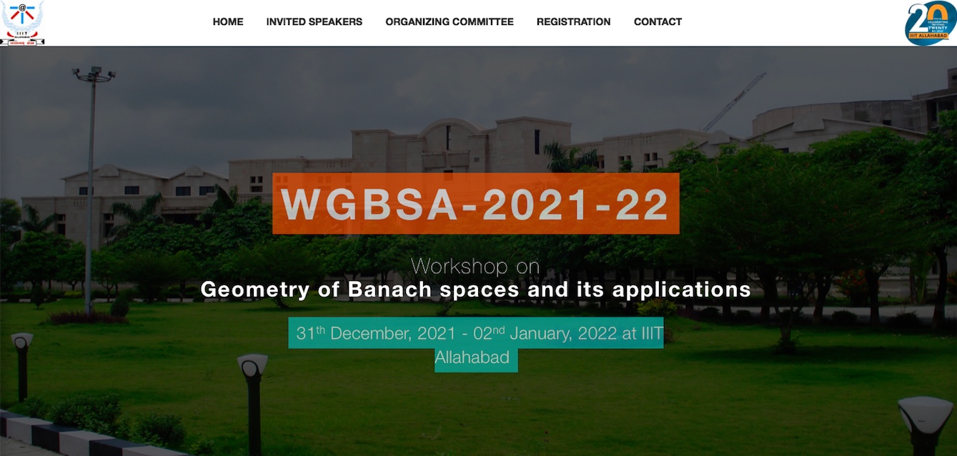 Workshop on Geometry of Banach Spaces and its Applications