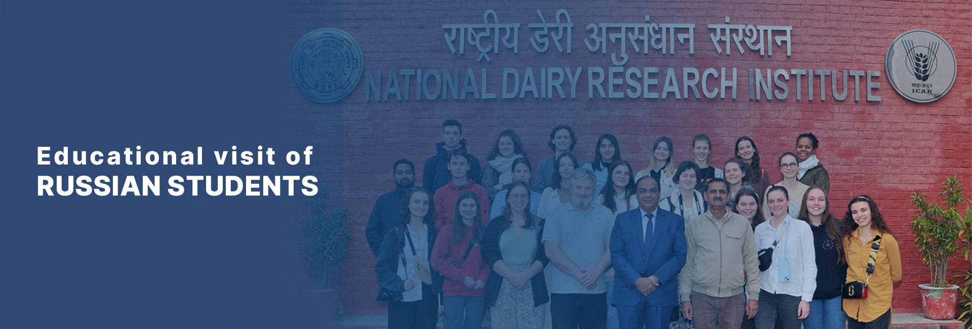 Educational visit of Russian students