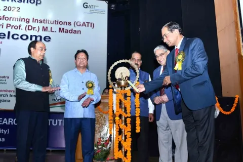 Dr. Trilochan Mohapatra, Secretary (DARE) & Director General (ICAR) Image1, and Dr. Bhupendra Nath Tripathi, Deputy Director General (Animal Science) visit ICAR-NDRI Image11