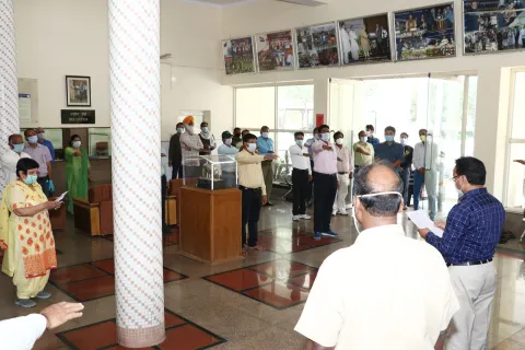 Dr. B.R Ambedkar Jyanti Celebration on 14 April, 2020 Image3