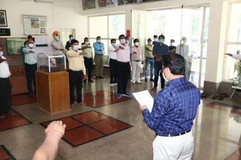 Dr. B.R Ambedkar Jyanti Celebration on 14 April, 2020 Image4