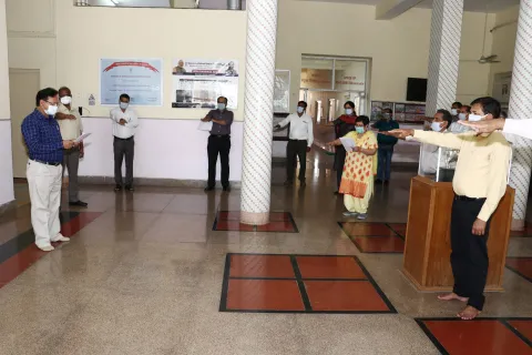 Dr. B.R Ambedkar Jyanti Celebration on 14 April, 2020 Image5