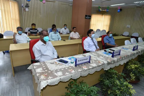 Inauguration Virtual Classroom on 16th April, 2021 Image9