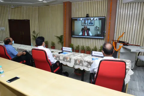Inauguration Virtual Classroom on 16th April, 2021 Image8