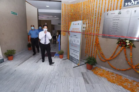 Inauguration Virtual Classroom on 16th April, 2021 Image2