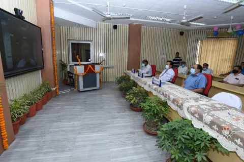Inauguration Virtual Classroom on 16th April, 2021 Image4
