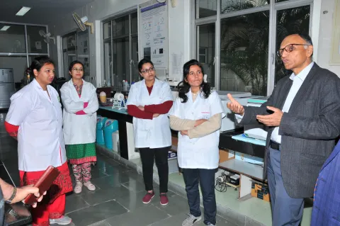 Shri Sanjay Kumar Singh, Additional Secretary (DARE) & Secretary (ICAR) Visit to NDRI Karnal Image10